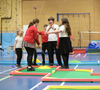 Portable mini golf course for school sports - 4 hole Bitesize course