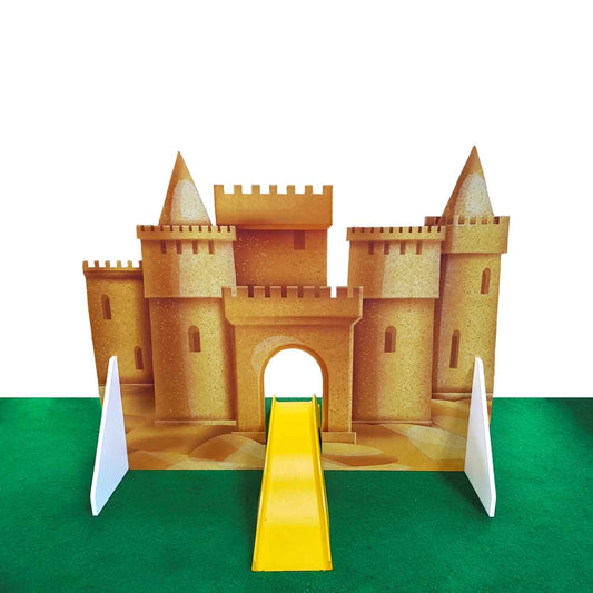 Sandcastle and Bridge Obstacle