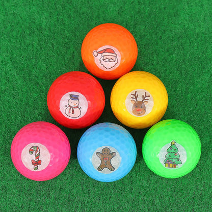 Christmas Mini Golf Balls – Colour Print