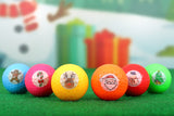 Christmas Mini Golf Balls – Colour Print