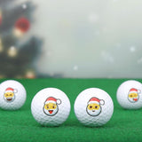 Christmas Emoji Mini Golf Balls