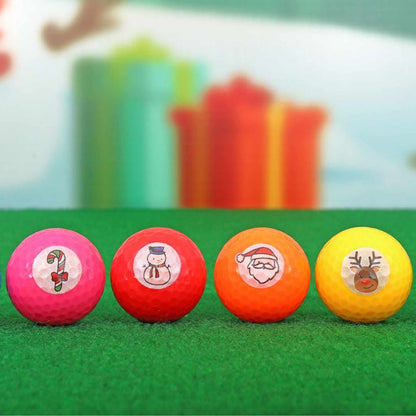 Christmas Mini Golf Balls – Colour Print