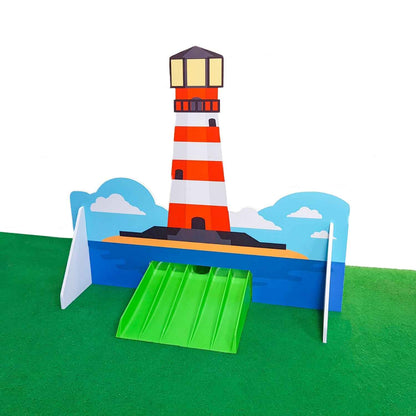 Obstacle phare et labyrinthe