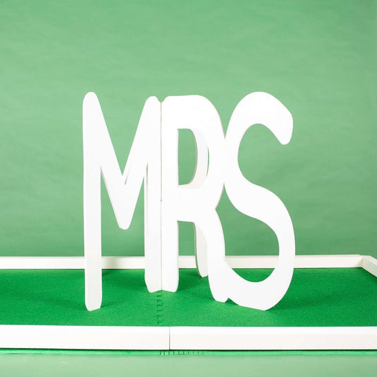 Mr & Mrs Wedding Obstacle