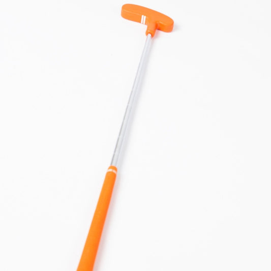 Putter de minigolf con cabeza de goma para jóvenes (naranja, 29")