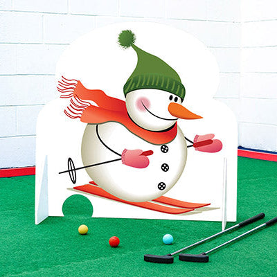 Skiing Snowman - Event Stuff Ltd Owns Putterfingers.com!