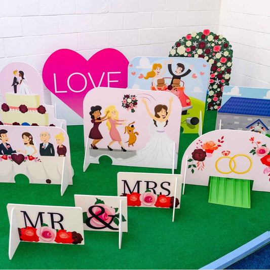 Mini Golf Obstacles, Wedding, Wedding Themed Bundle