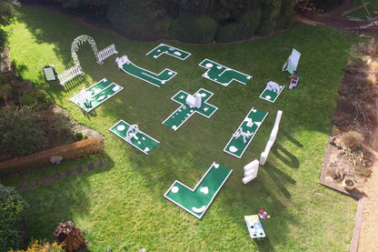 Campo de minigolf para bodas