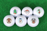 Christmas Mini Golf Balls