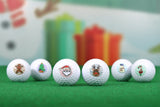 Christmas Mini Golf Balls