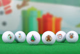 Christmas Mini Golf Balls