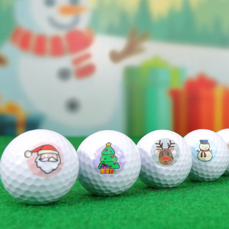 Christmas Mini Golf Balls